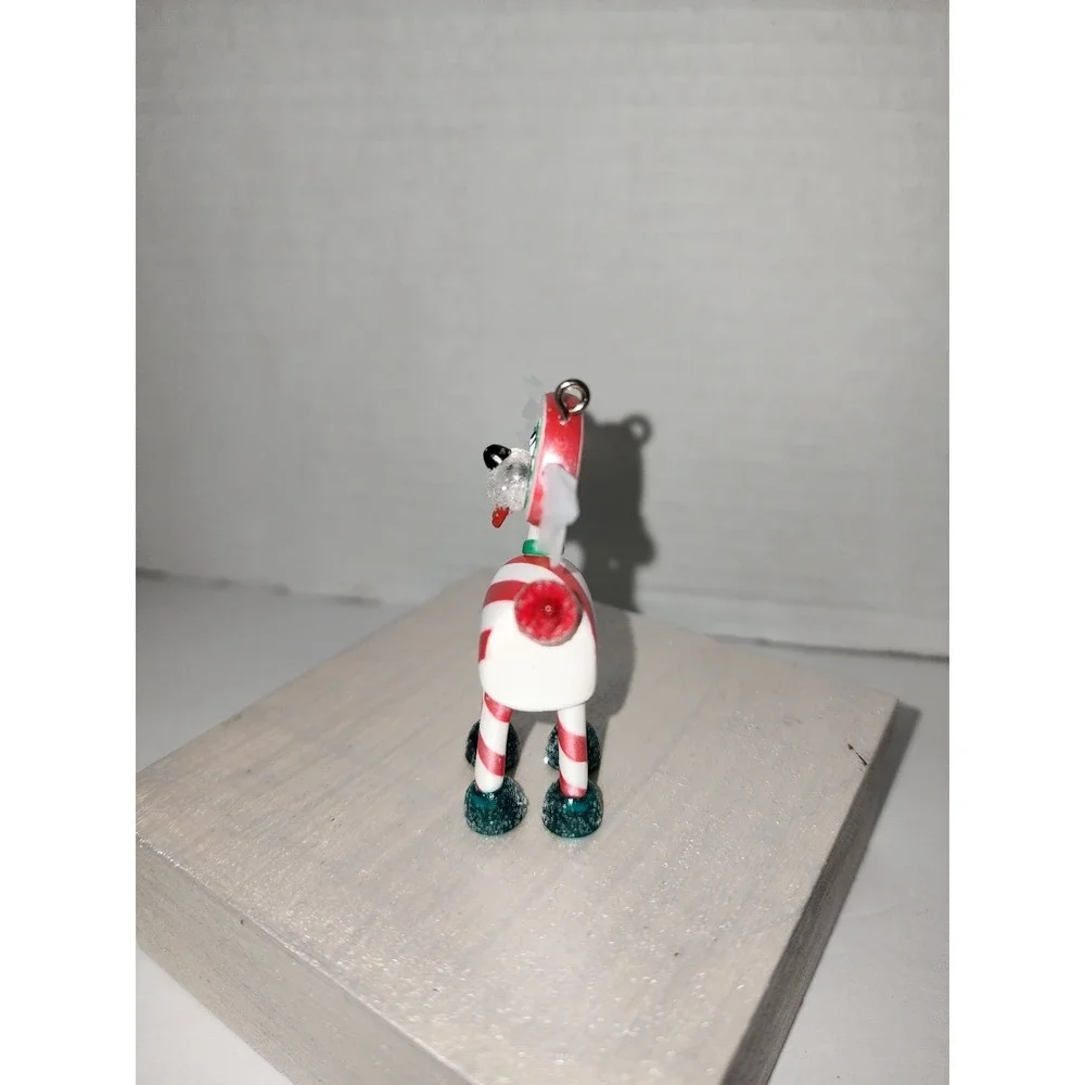Hallmark Keepsake‎ Christmas Tree Ornament Peppermint Pup 2007 club members